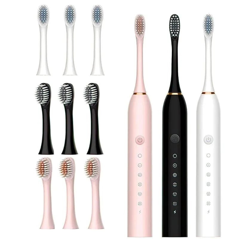 X3 Sonic Electric Toothbrush – Rechargeable | Soft Bristles | Deep Cleaning